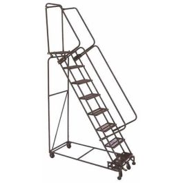 Walk Ladder Example 6 Step Slope Walk Down Ladder,Perforated Treads
