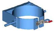 3-piece drum holder