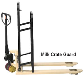 milk crate guard