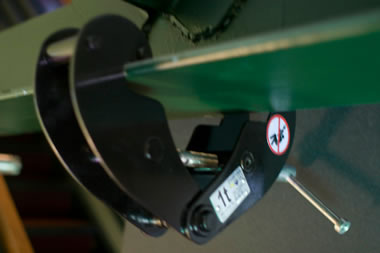 Beam Clamps are the easy way to  install a fixed hoist mount of rigging point.