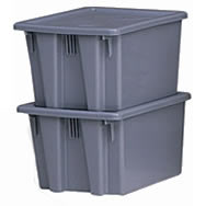 rubbermaid palletote boxes