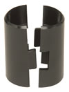 split sleeve for wire shelving systems