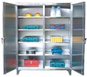 double shift cabinets