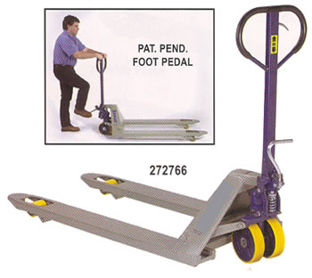 deluxe lowboy pallet trucks