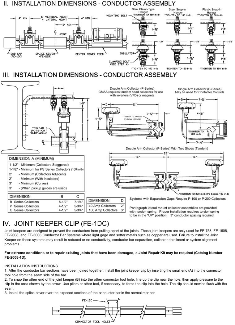 duct-o-bar figure 8 systems installation instructions