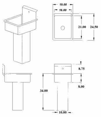 wall sinks