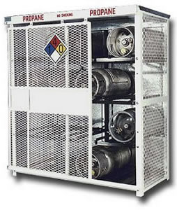 fork truck cylinder cabinets