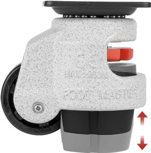 gd series leveling plate casters