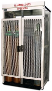 high pressure cylinder storage cabinets