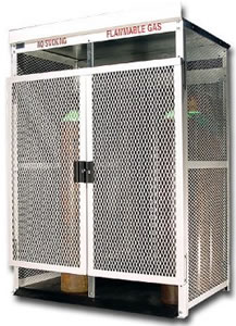 high pressure cylinder storage cabinets