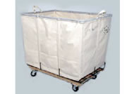 canvas & vinyl coated nylon basket & trucks