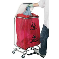 hamper and bin transport cart