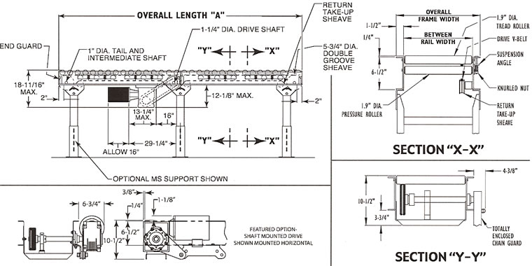 horizontal conveyor