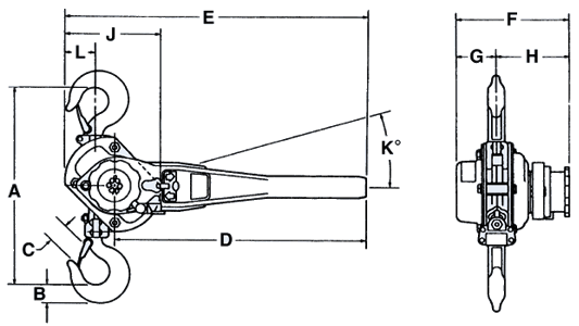 steel lever hoist