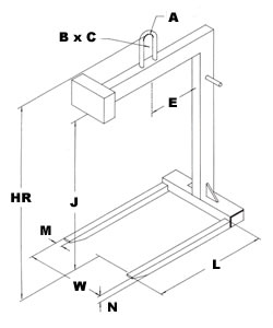 standard fixed forks pallet lifters