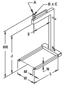 lightweight pallet lifter