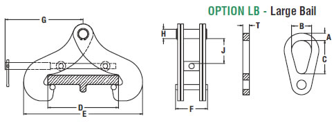model bfc beam flange clamps
