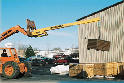 extended fork boom
