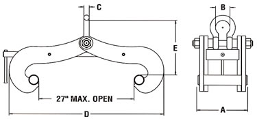 model gc girder clamps