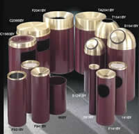 metal waste containers