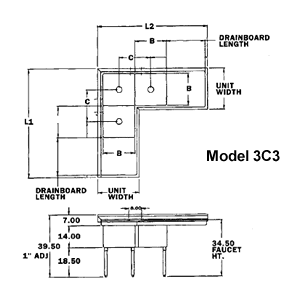 stainless steel store sinks