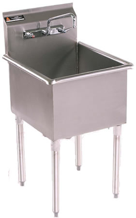 one compartment sink