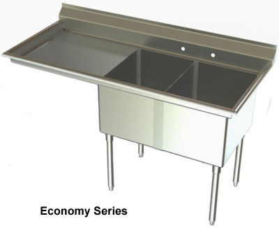 stainless steel nsf sinks