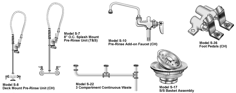 foot pedals for sinks