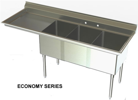 stainless steel sinks