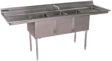 stainless steel sinks