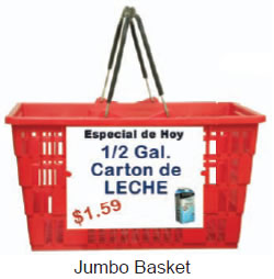 plastic baskets