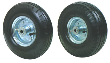 pneumatic wheels