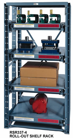 roll out shelf racks