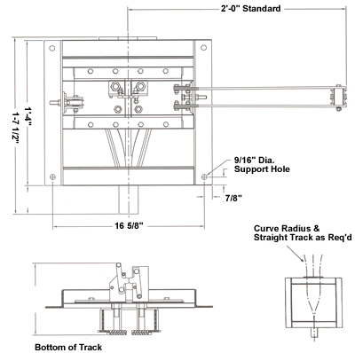 3-way frog switch