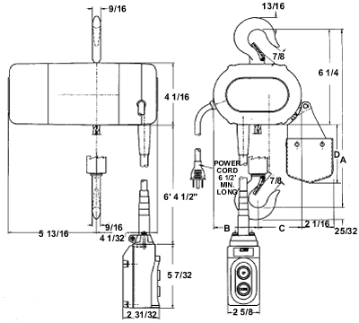 powered chain hoist