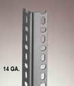 14 gauge slotted angle