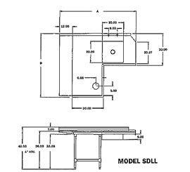 stainless steel commercial sinks