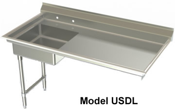 soiled lift hand sink