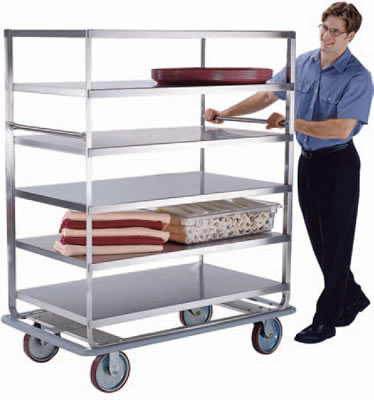 stainless steel multi-shelf carts