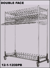 coat and hat rack systems