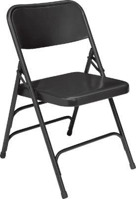 steel folding chairs