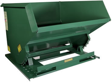 Self-Dumping Steel Hopper Model No. HOP-200-MD