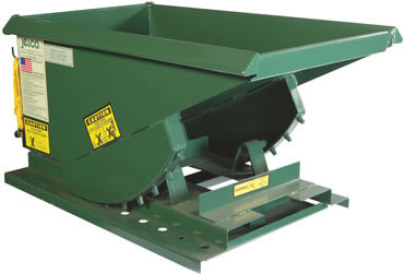 Self-Dumping Steel Hopper Model No. HOP-25-HD