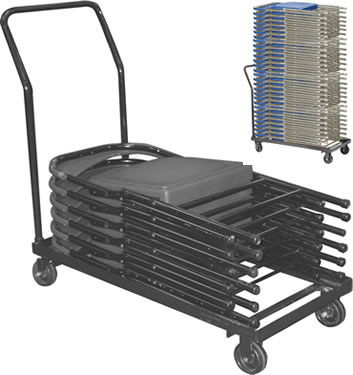 folding chair storage truck