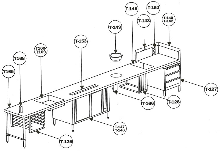 table accessories and options