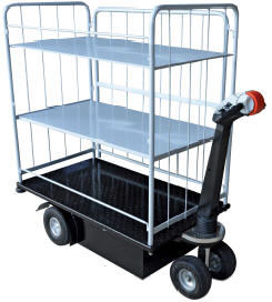 Traction Drive Cart Model No. NE-CART-4 Side Loading