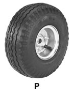 pneumatic wheels