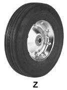 semi pneumatic wheels