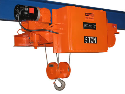 ultra-low headroom hoists