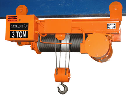 semi-low headroom hoists